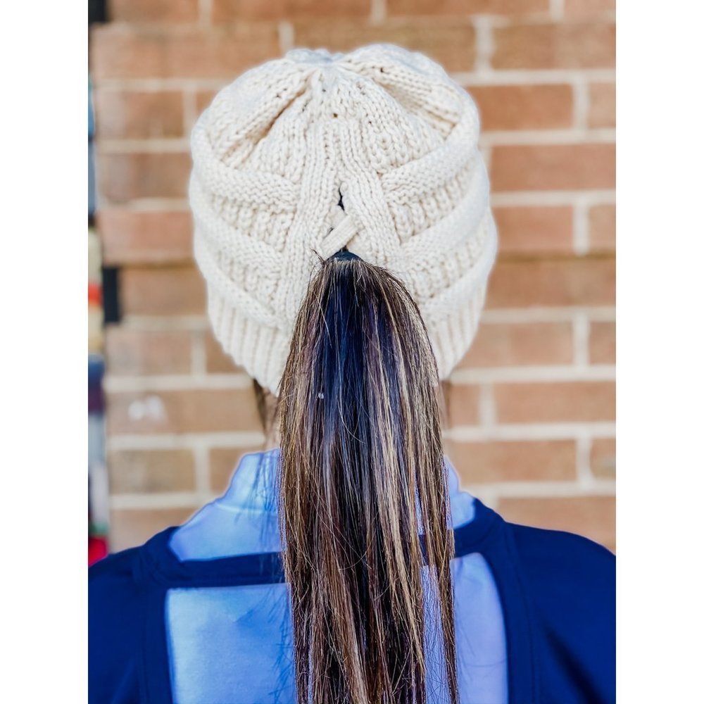 Criss-Cross Knit Beanie   CCB1  81-4
